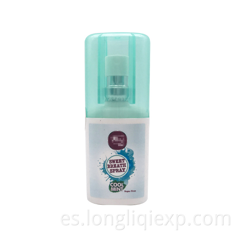 wholesale spray ambientador de boca de menta sin azúcar de 20 ml